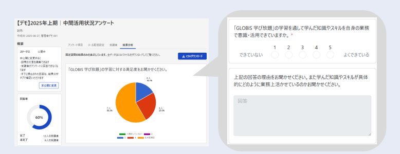 アンケート機能